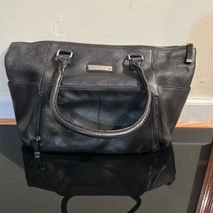 Calvin Klein Black Leather Purse